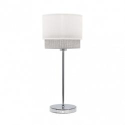 Sobre Mesa Kenya 1xe14 Blanco/gris 45x18x18 Cm