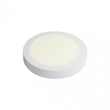 Downlight Superf.diabasa 18w 4000k Blanco Redondo 1530lm  3,5x22,5x22,5 Cm