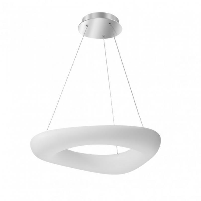 Colgante Paris Pq 60w 3000-4000-6500k Blanc/plata 5100lm Regx63x53 Cm C/remoto, Memoria  Y Reg.Intensidad Colgante Paris Pq 60w 3000-4000-6500k Blanc/plata 5100lm Regx63x53 Cm C/remoto, Memoria  Y Reg.Intensidad