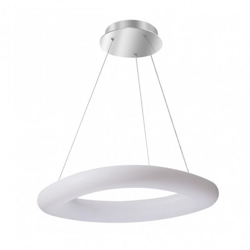 Colgante Paris Gr 60w 3000-4000-6500k Blanc/plata 5100Lm Regx73x48 Cm C/remoto, Memoria Y Reg.Intensidad Colgante Paris Gr 60w 3000-4000-6500k Blanc/plata 5100Lm Regx73x48 Cm C/remoto, Memoria Y Reg.Intensidad