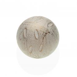 ESFERA DECO. BLANCO Y DORADO