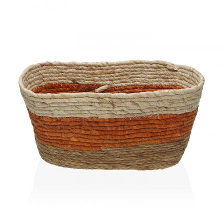 CESTA RECTANGULAR NARANJA