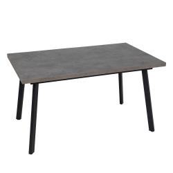 MESA EXTENSIBLE GRIS METAL-MADERA PAX 138 X 85 X 76 CM