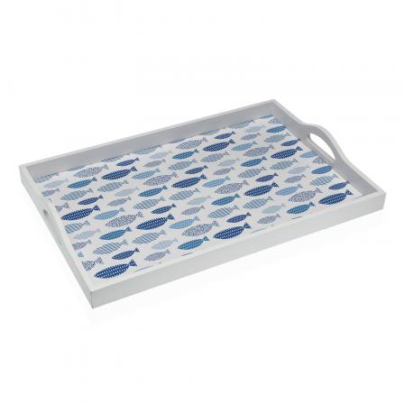 BANDEJA MADERA AQUA