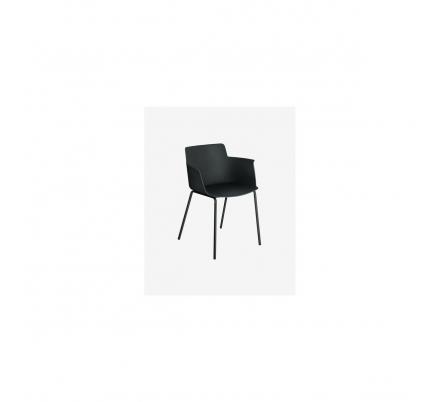 Silla Comedor Hanni PP Brazos Negro