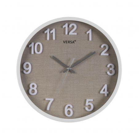 RELOJ DE PARED VESTA BLANCO 30 CM