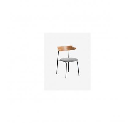 Silla Comedor Oly Roble-Gris