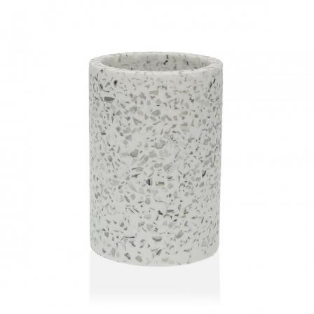 PORTACEPILLOS TERRAZO WHITE