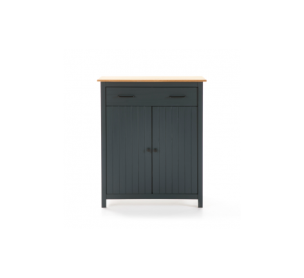 MUEBLE AUXILIAR MIRA 2 PUERTAS 1 CAJON COLOR AZUL