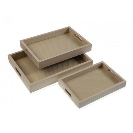 SET 3 BANDEJAS MDF LIGHT