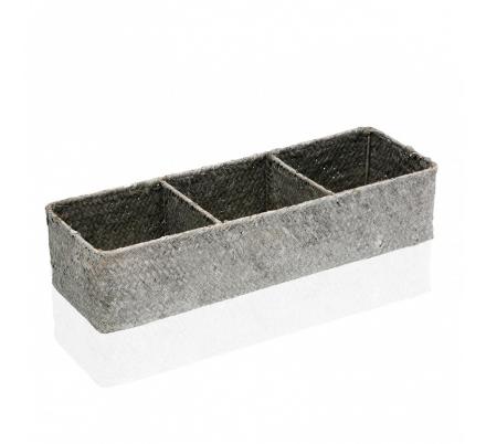 CAJA 3 COMPARTIMENTOS NATUR