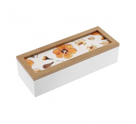 CAJA RECTANGULAR PETALOS