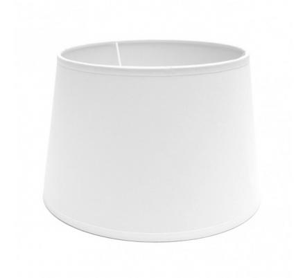 Pantalla Clara E27 Blanca 40dx30dx26h Conica Abierta