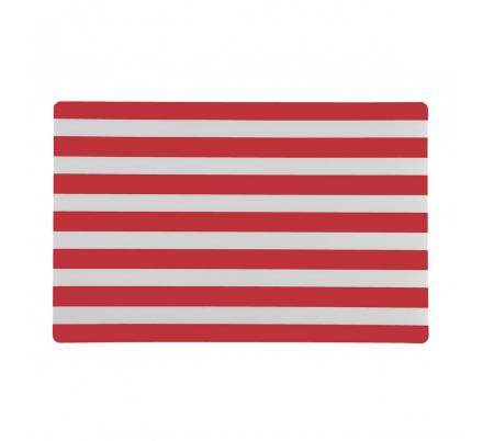 SALVAMANTEL RAYAS ROJO