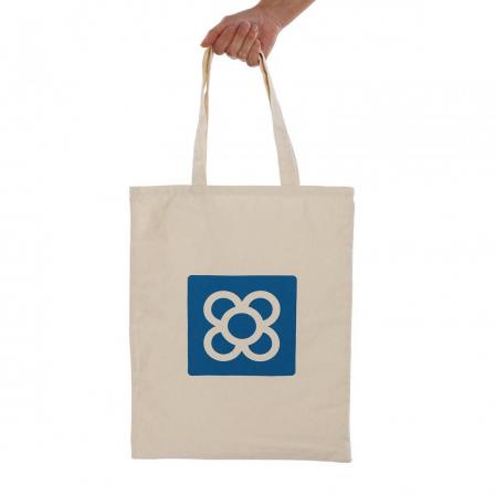 BOLSO COMPRA BALDOSA BARCELONA AZUL