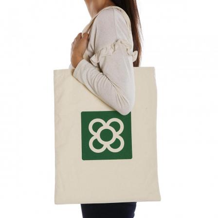 BOLSO COMPRA BALDOSA BARCELONA VERDE