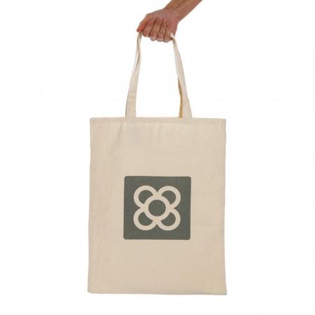 BOLSO COMPRA BALDOSA BARCELONA GRIS