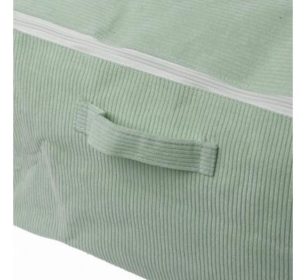 CAJA ALMACENAMIENTO CORDUROY MENTA M