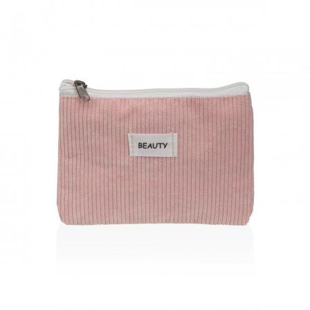 NECESER CORDUROY ROSA 17X12CM
