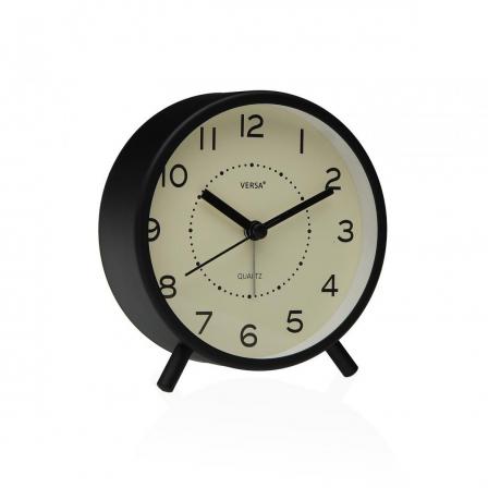 RELOJ DE MESA DESPERTADOR ZEAL NEGRO