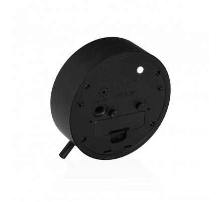 RELOJ DE MESA DESPERTADOR ZEAL NEGRO