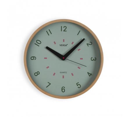 RELOJ DE PARED VERDE 30CM