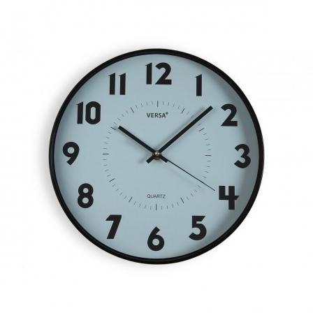 RELOJ DE PARED AZUL 30CM