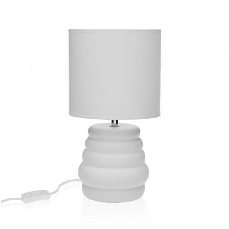 LAMPARA DE MESA BLANCA