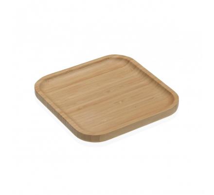 PLATO BAMBU 20X20CM