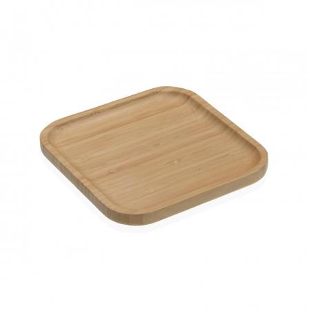 PLATO BAMBU 20X20CM