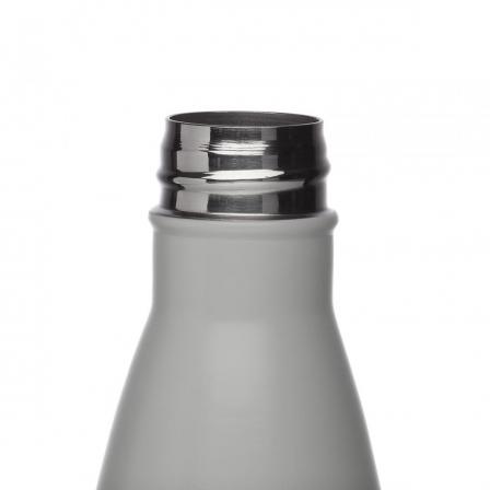 BOTELLA  GRIS MATE  500ML ACERO INOXIDABLE