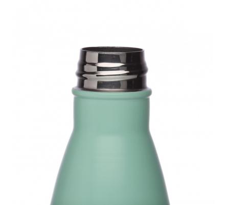 BOTELLA VERDE MATE  500ML ACERO INOXIDABLE