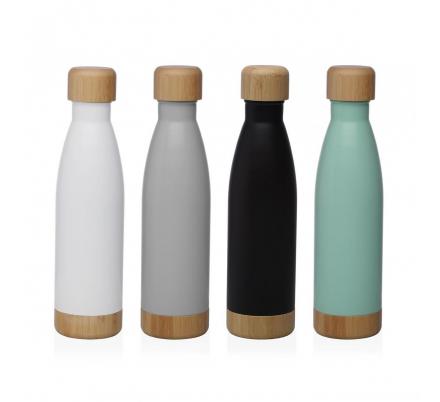BOTELLA VERDE MATE  500ML ACERO INOXIDABLE