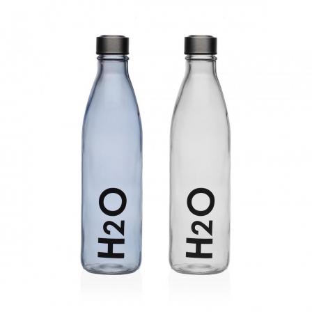 BOTELLA 1000ML H2O TRANSPARENTE