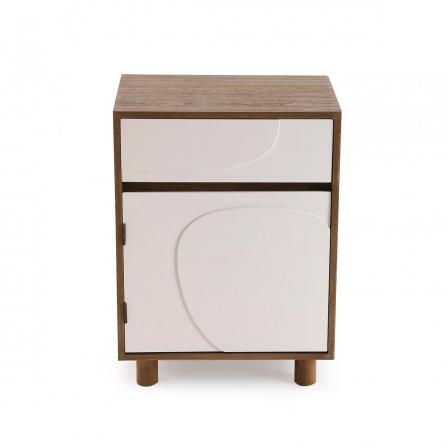 MESITA DE NOCHE 2 CAJONES EAMES