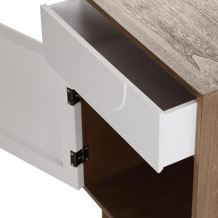 MESITA DE NOCHE 2 CAJONES EAMES