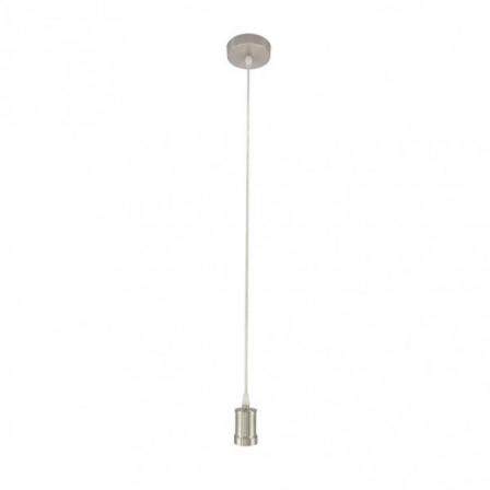 Arm.colgante Puja 1xe27 Niquel Regx10x10 Cm