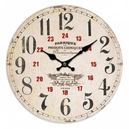 RELOJ DE PARED MADERA 29CM