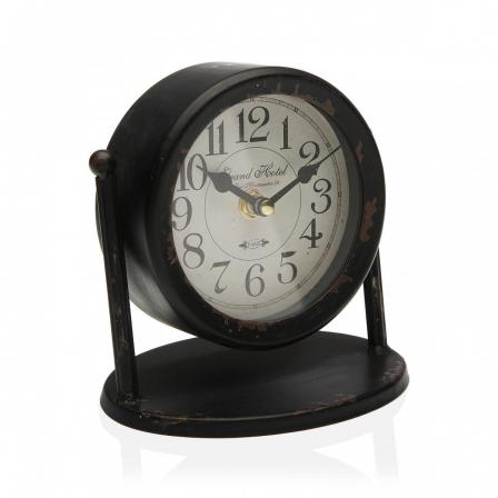 RELOJ SOBREMESA NEGRO