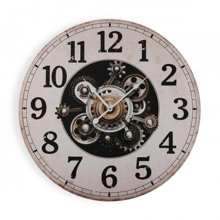 RELOJ DE PARED MADERA 58CM
