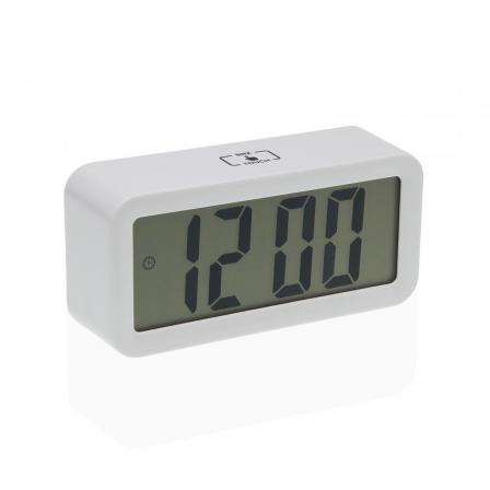 RELOJ DESPERTADOR BLANCO