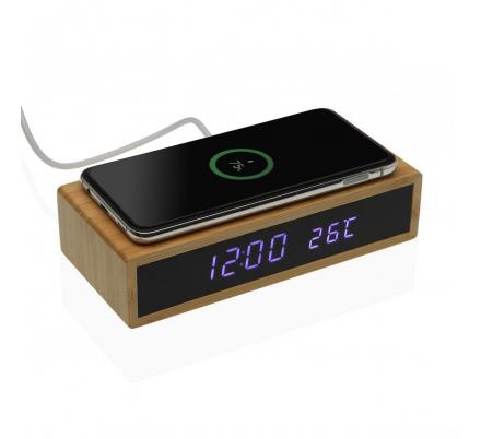 RELOJ CON ESTACION DE CARGA