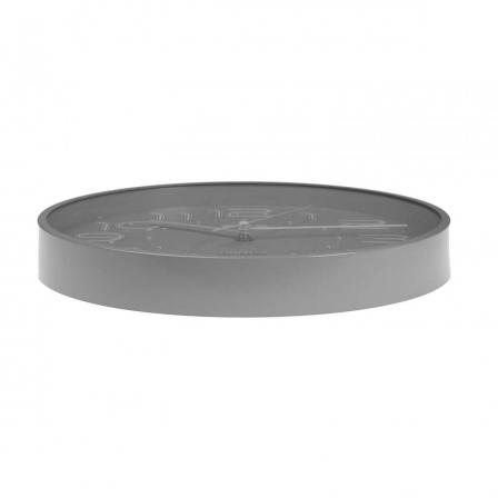 RELOJ PARED GRIS 30 CM