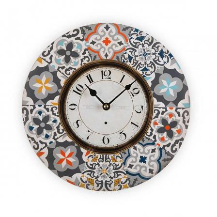 RELOJ MADERA ALFAMA 29CM