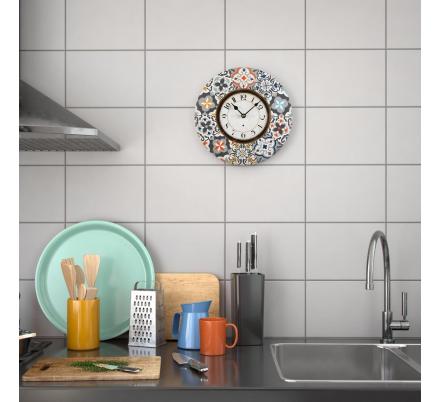 RELOJ MADERA ALFAMA 29CM