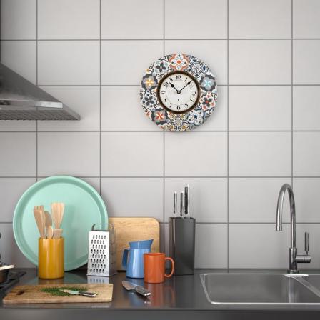 RELOJ MADERA ALFAMA 29CM