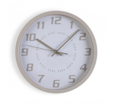 RELOJ ECO BEIGE CLARO 30CM