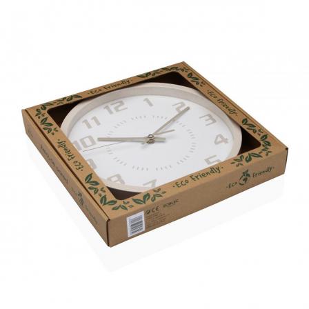 RELOJ ECO BEIGE CLARO 30CM