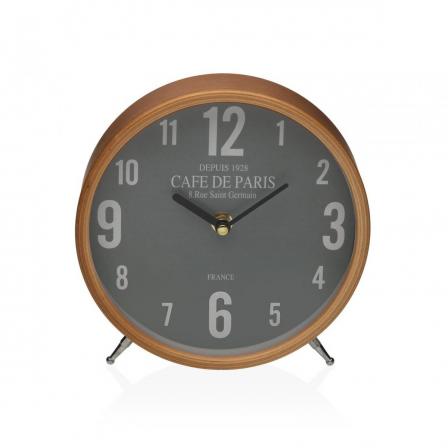 RELOJ DE MESA VERDE CAFÉ DE PARIS 18,5CM