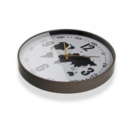 RELOJ DE PARED MAPA 40,6CM